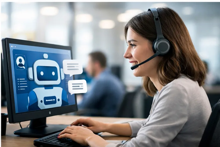 Atención al cliente con IA en las empresas mediante chatbot y soporte